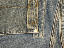Anthropologie Pilcro The Wanderer Mid-Rise Relaxed Jeans Size 26 Mid Wash picture