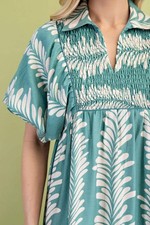 GiGio by Umgee Dusty Mint Maxi Dress Plus picture