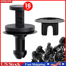 16 Sets Silverado Bumper Clips Front Air Dam Deflector Retainer Clips Nut Gro picture