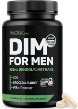 DIM Supplement for Men 300Mg | Estrogen Blocker & Aromatase Inhibitor | Extra St picture