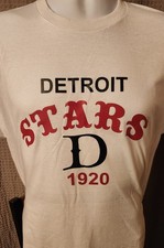 Detroit Stars T-Shirt, 50/50 blend size sml to 5xl multi color picture