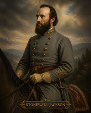 Thomas Stonewall Jackson Civil War Art/556446017 picture