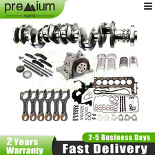 NEW FOR BMW N57D30 3.0 CRANKSHAFT (4WEB) WITH ENGINE REBUILD KIT DIESEL N57 picture