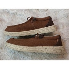 NWT Lamo Men's Samuel Slip-On Slipper Chestnut Wool Shoes - Size 9 picture
