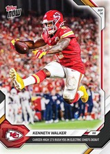 Kenneth Walker 173-Yards Chiefs Debut 2026 NFL Topps NOW Card 17 Presale picture