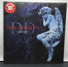 Don Dokken Solitary Limited Red Colored Vinyl LP Album Record New Sealed 2019 picture