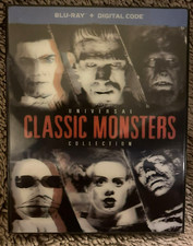 Universal Classic Monsters Collection BD Blu-ray Lenticular Slipcover NEW/SEALED picture