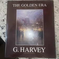 G. Harvey The Golden Era The American Dream Hardcover Art Book 1992 New SEALED picture
