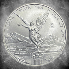 2024 Mexico 1 oz SiIver Libertad  -WITH CAPSULE picture