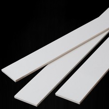 High Hardness ABS White Plastic Strip Board Wear-resistant Bar Sheet picture