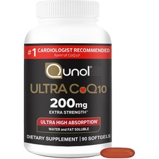 NEW！Qunol Ultra CoQ10 200mg, Ultra-High Absorption, Antioxidant, 90 Softgels picture