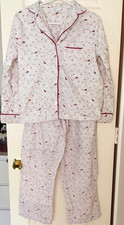 Charter Club Women's Cardinal Pajama Set (Top & Pants)- XS picture
