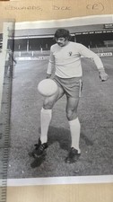 Dick Edwards - Mansfield Town -  original press photo with stamp picture