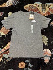 The North Face Men's Evo Throwback SS Tee Size Small TNF Mid Grey Heather NWT picture