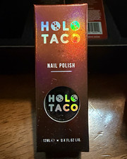 Discontinued NIB LE box Holo Taco Cristine's Birthday Nail Polish Double Dare picture