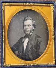 Desirable 1/6th Plate Daguerreotype, Identified New York Photographer, Forshew. picture