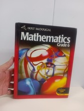 Holt McDougal Mathematics: Teacher's Edition Grade 6 2012 picture