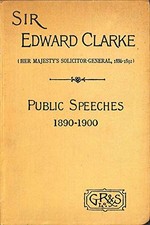 Public Speeches: 1880-1890; 1890-1900 (2 volumes) picture