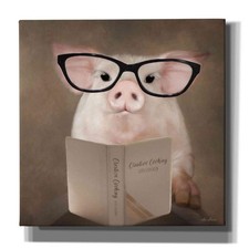 Epic Graffiti 'Creative Cooking Pig' by Lori Deiter, Canvas Wall Art, 12