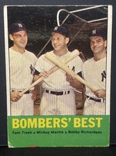 Topps 1963 Topps Bombers' Best #173 Mantle Richardson Tresh Yankees picture