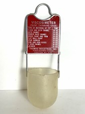 VINTAGE THOMAS VISCOSIMETER PAINT THINNING GAUGE picture