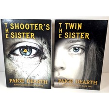 Paige Dearth Raven Ledger Duet Complete 2 Book Set The Shooter's Twin Sister PB picture