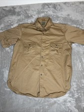 Dickies 1922 Heritage Collection Rare Wartime Shirt 16.5 Missing Button picture