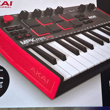 Akai Professional MPK mini play 25-Key MIDI Keyboard, Battery, Speakers, OLED picture