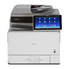 Ricoh Aficio MP C307 MFP Color Laser Printer Copy Fax Scan w/Toner 43K pages picture