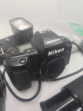 Nikon N90S 35mm SLR Film Camera bundle picture