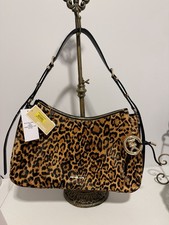 MICHAEL Michael Kors Medium Nolita Leopard Print Shoulder Bag NWT picture