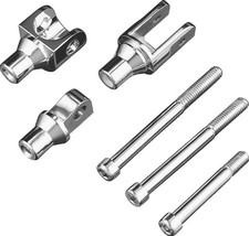Kuryakyn 8066 Chrome Footpegs with Rubber Grip Inserts Pair Harley-Davidson picture