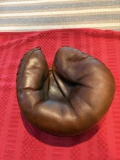 Vintage JC Higgins 1655 Jake Early Catchers Mitt.Original Made No Web Solid Deck picture