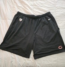 Nike NFL Chicago Bears Men's Charcoal Gray Drawstring Shorts Size 2XL New W Tags picture