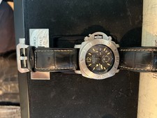 Special Edition Luminor Panerai Submersible Chrono 1000M. Brushed Steel. 47 mm. picture