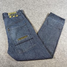 Vintage PACO Jeans Mens 33x30 Blue Medium Wash Straight Leg Denim Workwear Y2K picture