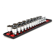 TEKTON Socket Set Chrome-Plated Corrosion Resistant 1/2 in. Drive (23-Piece) picture