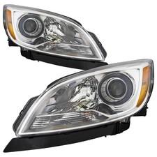 Headlights CAPA Certified Left And Right Pair Fits 2012-2017 Buick Verano picture