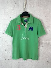 Vintage Joules Ralph Lauren Style Green Cotton Short Sleeve Women's Polo Size M picture