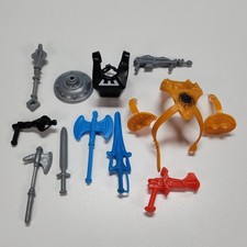 Vintage MOTU Weapons Pak Near Complete Pack Lot He-Man Mattel 1984 Original picture