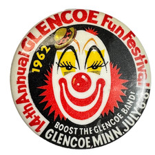 1962 Glencoe MN Fun Festival Ban Booster  2.25
