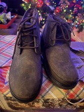 UGG Neumel Slate Gray Men’s Chukka Fuzzy Ankle Boots Size 11 picture