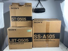 Sony LBT-D505 Hi-Fi System & Speakers ST-D505 TA-D505 TC-D505 SS-A505 Boxed picture