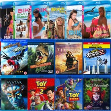 3D Blu-ray Lot Collection - 3D Bluray Movies for 3-D TV & Projectors YOU CHOOSE picture