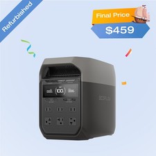 EcoFlow DELTA 3 1024Wh 1800W Portable Power Station LiFePO4 Battery Refurbished picture