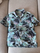 Billabong Men’s XL Hawaiian Print Short Sleeve Shirt, Style M505TBVP (2018) picture