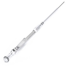 SBC Black Steel Engine Oil Dipstick 283 327 350 383 400 Tube Dip Stick SB Chevy picture