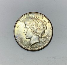 1922 S Peace silver dollar, great coin, good conditions. picture