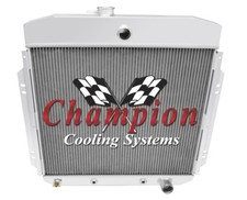 1957 1958 1959 1960 Ford F-100 Chevrolet Config 3 Row SR Radiator CC5760CH picture