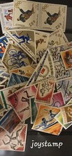 Joystamp: World wide Sport Olympics Stamps Collection Used 50ps picture